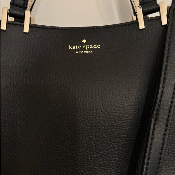 Black Kate Spade New York Romily Sanders Place Satchel with Wallet - Picture 3 of 15